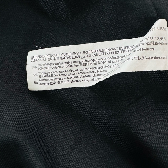 Men’s Jacket ZARA Grey Black Check Jacket Zip Up Collar Plaid Windbreaker Jacket - Picture 7 of 8